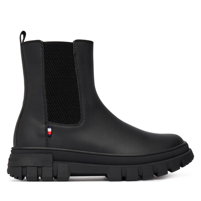 Botki Tommy Hilfiger T3X5-35295-1355 S Czarny