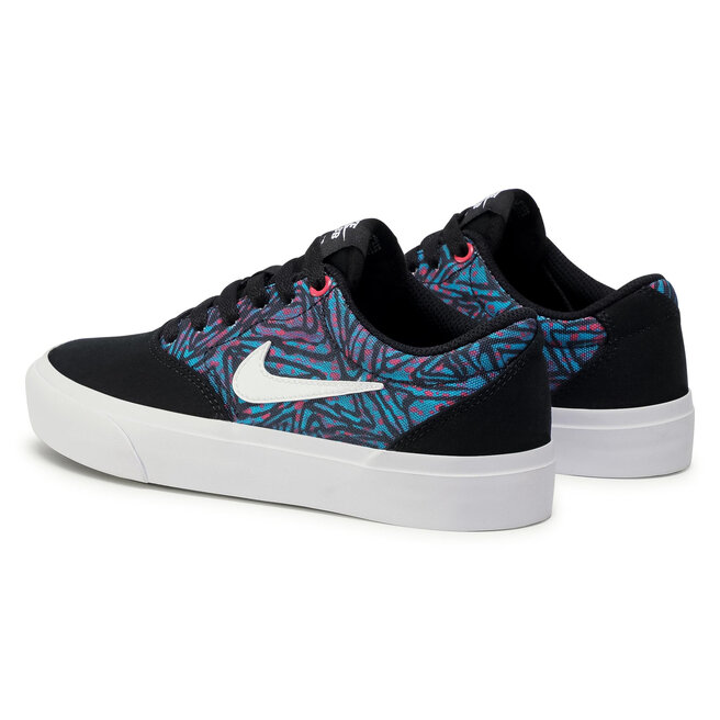 Batai Nike Sb Charge Cnvs Prm (Gs) CT5800 002 Black/White/Laser Blue •  Www.eavalyne.lt