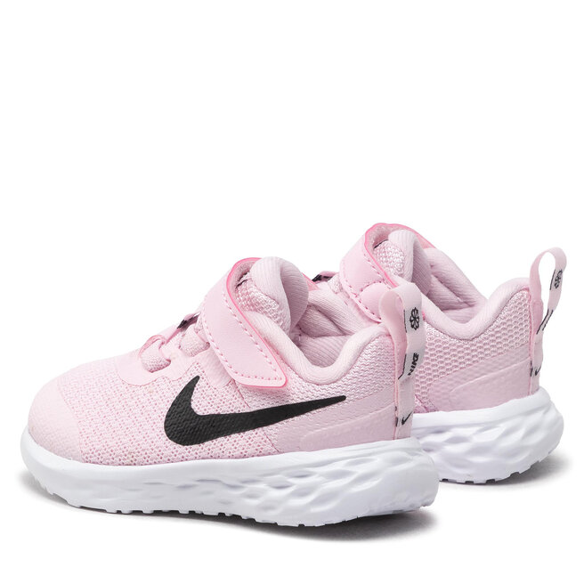 Nike Обувки Nike Revolution 6 Nn (TDV) DD1094 608 Pink Foam/Black