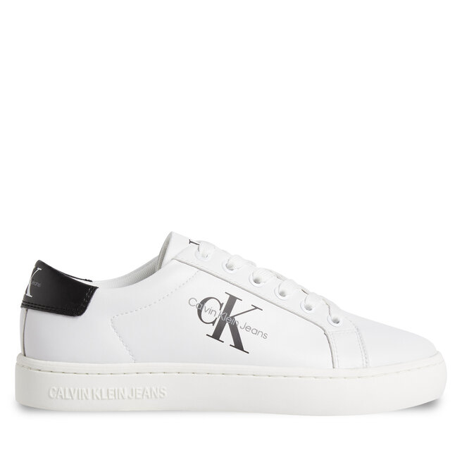 Sneakersy Calvin Klein Jeans Classic Cupsole Laceup Lth Wn - Biały