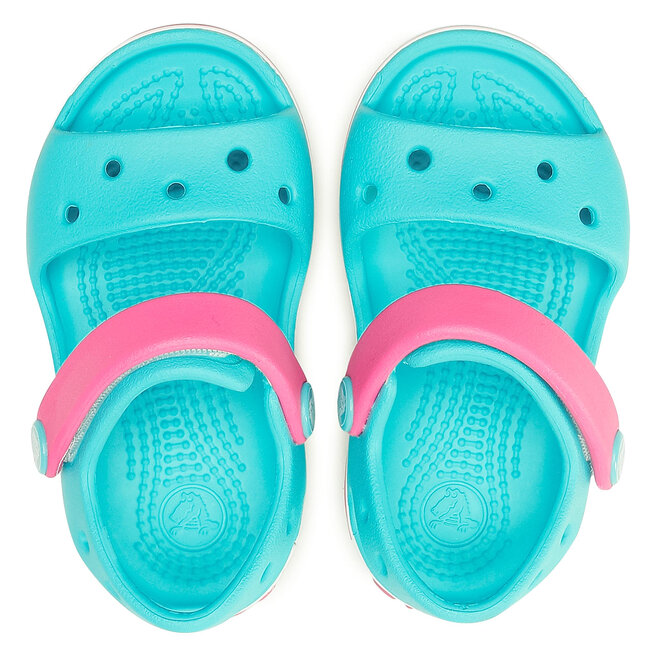 Crocs Босоніжки Crocs Crocband Sandal Kids 12856 Digital Aqua