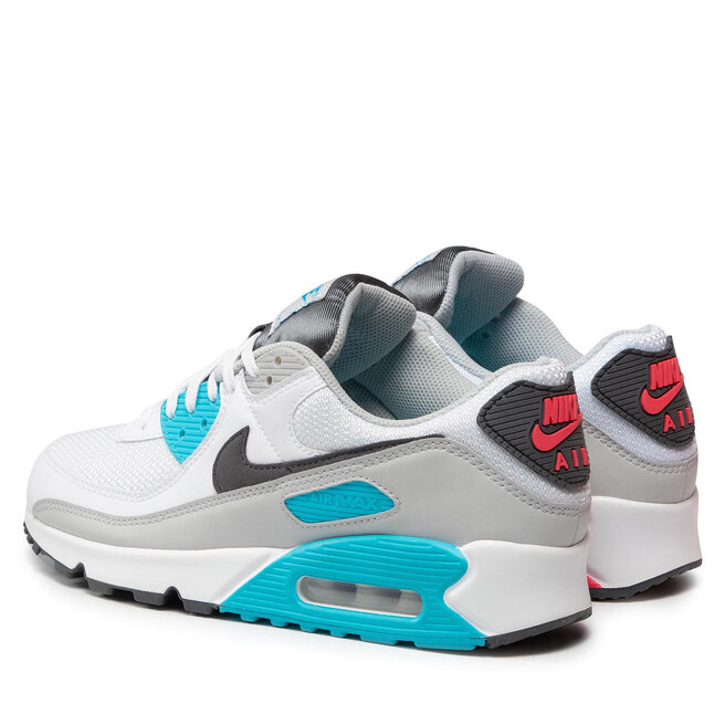 air max 90 white iron grey chlorine blue