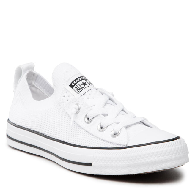 Sneakers Converse Ctas Shoreline Knit Slip 565490C White/Black/White