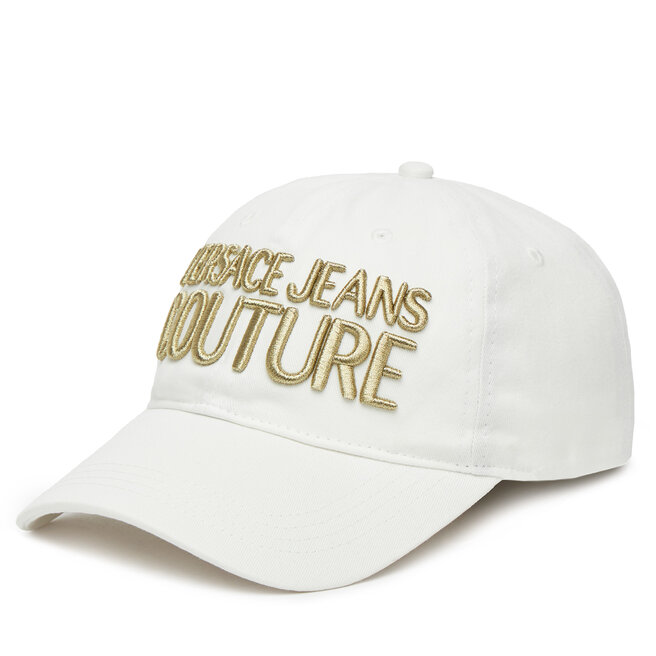 Czapka z daszkiem Versace Jeans Couture - Biały