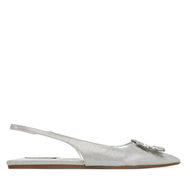Baleriny Steve Madden Calista SM11003625 Srebrny -