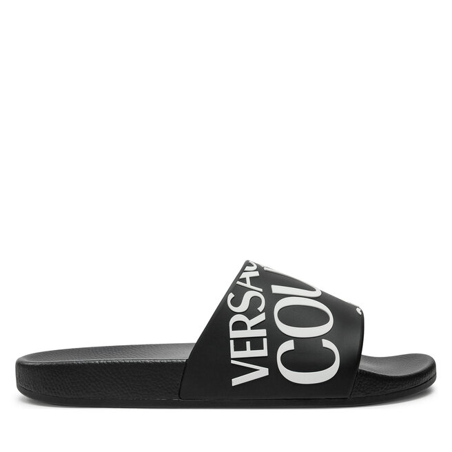 Klapki Versace Jeans Couture 77YA3SQ1 - Czarny