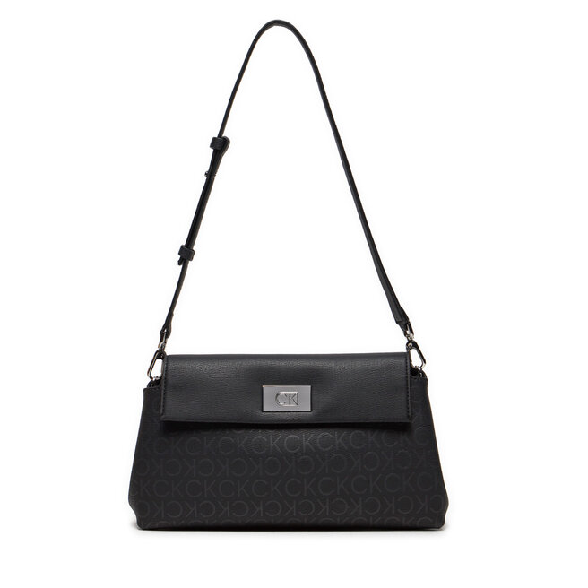 Torebka Calvin Klein Ck Push Shoulder Bag_Epi Mn - Czarny