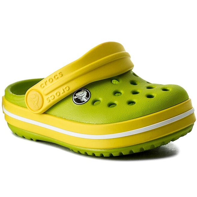 Papucs Crocs Crocband Clog K 204537 Volt Green Lemon ecipo.hu