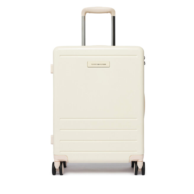 Walizka kabinowa Tommy Hilfiger Th Travel Cabin Case - Écru