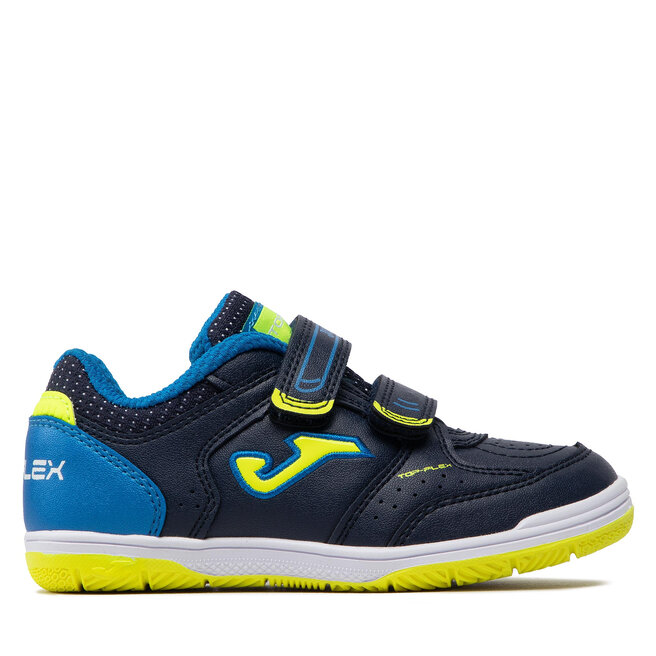 Joma Обувки Joma Top Flex Jr 2203 TPJW2203INV Navy/Lemon/Fluor Indoor