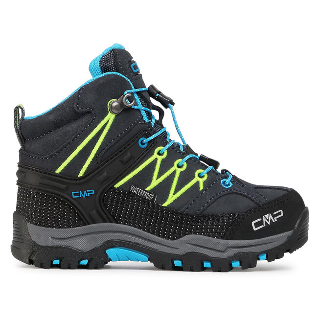 CMP Trekkings CMP Kids Rigel Mid Trekking Shoe Wp 3Q12944 Antracite/Yellow Fluo 34UF