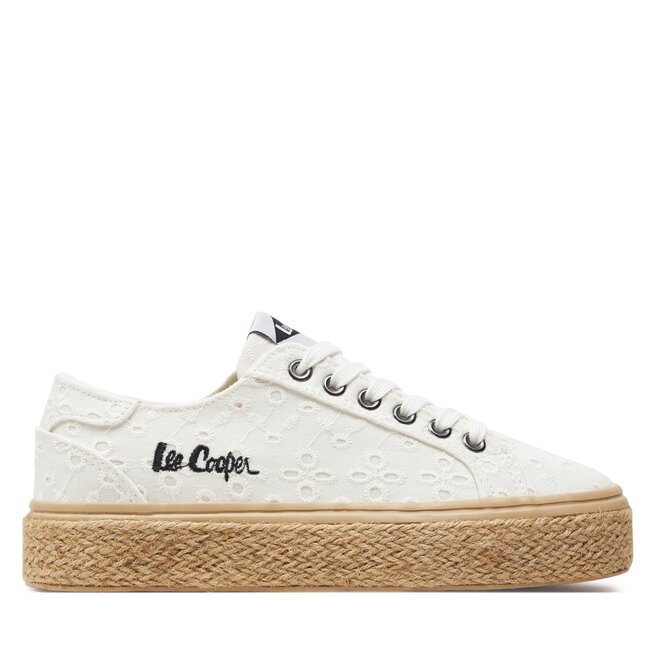 Espadrilles Lee Cooper LCW 24 44 2425LA White ecipo.hu