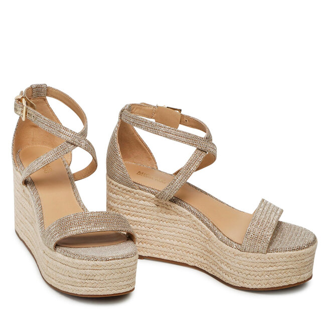Espadrilles MICHAEL Michael Kors Serena Wedge 40S2SEMS1D Pale Gold