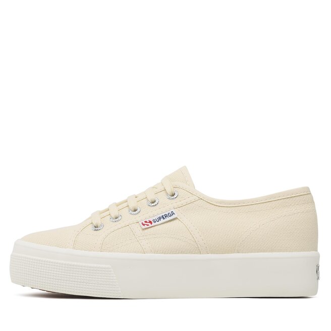 Tenis wki Superga 2730 Mid Platform S2127IW Beige Lt Eggshell F