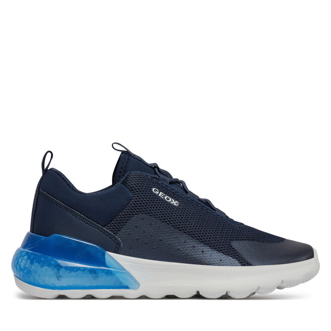 Sneakersy Geox J Activart Illuminus J45LYA 0149J - D Granatowy