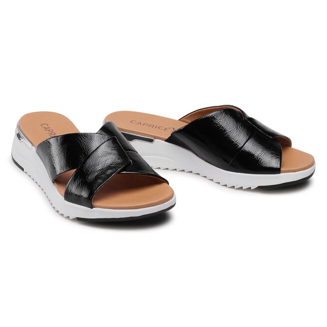 Caprice Papucs Caprice 9-27200-26 Black Naplak 017