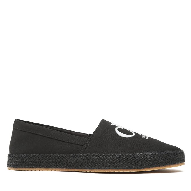 Espadryle Calvin Klein Jeans Espadrille Ess Monogram - Czarny