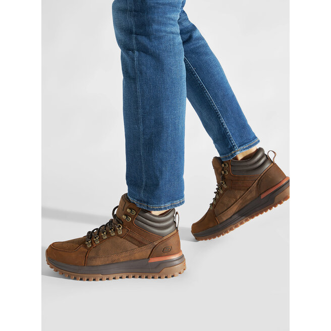 Skechers Kotníková obuv Skechers Mayock 210152/CDB Dark Brown