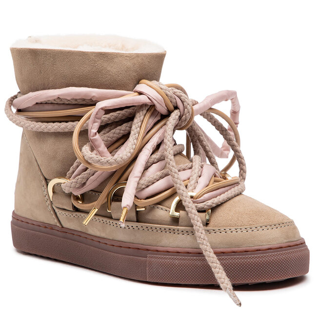 Pantofi Inuikii Classic Triple Lace 70202-014 Beige