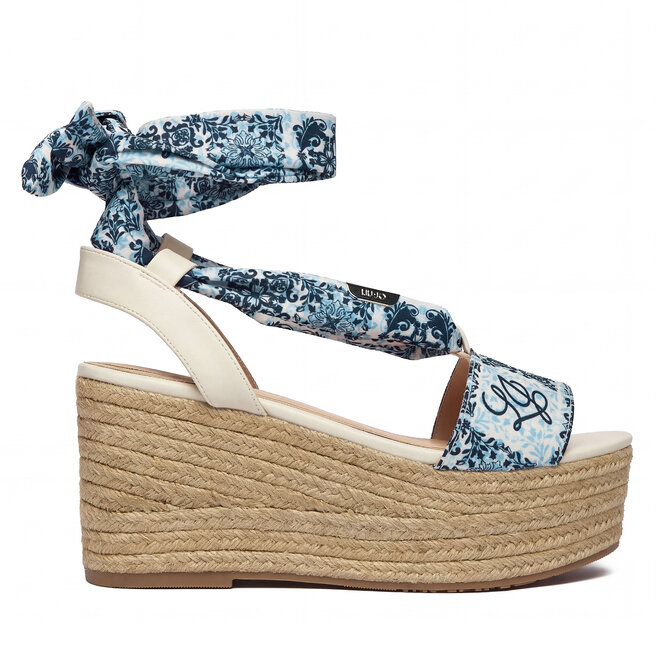 Espadryle Liu Jo Bali 03 SA6087 TX133 Niebieski - kobiece