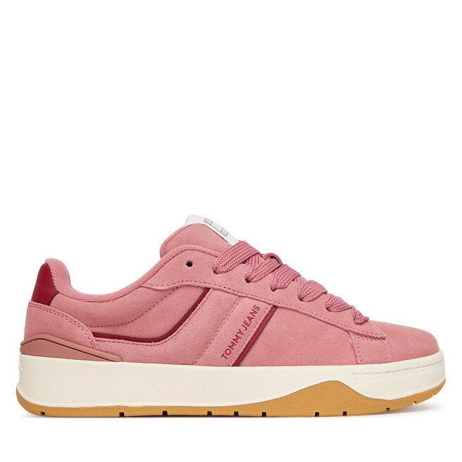 Sneakersy Tommy Jeans Tjw Skate - Różowy