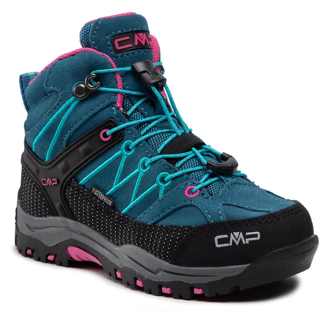 Trekkings CMP Kids Rigel Mid Trekking Shoe Wp 3Q12944 Deep Lake/Baltic 06MF 06MF imagine noua
