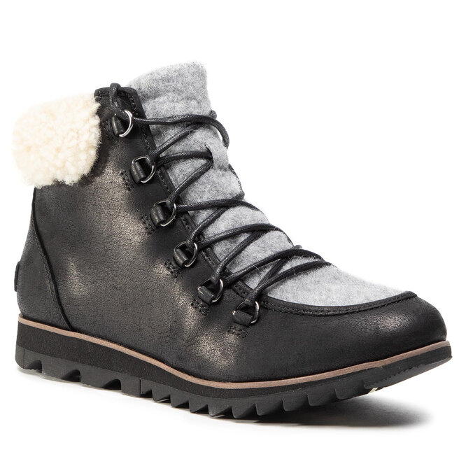 sorel harlow lace cozy black