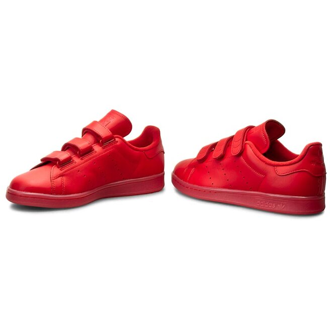 adidas Stan Smith Cf S80043 Red/Red/Red | zapatos.es