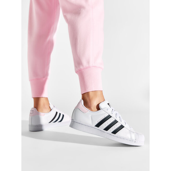 adidas Pantofi adidas Superstar J GY9320 Ftwwht/Cblack/Clpink