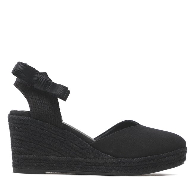 Espadryle DeeZee WS020609-01  Czarny - kobiece