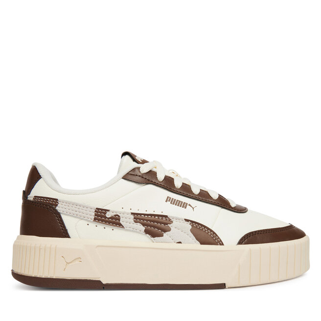 Sneakersy Puma Carina Mia 408253 01 Kremowy - kobiece
