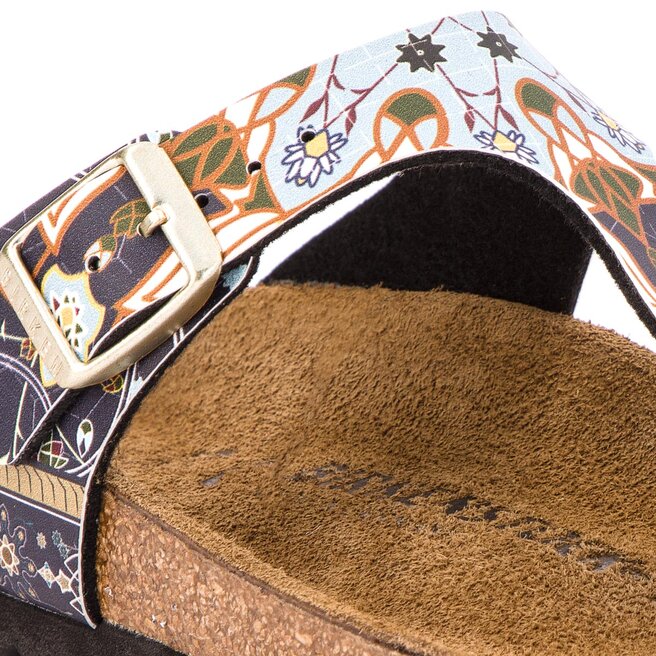 Birkenstock gizeh ancient mosaic blue shop