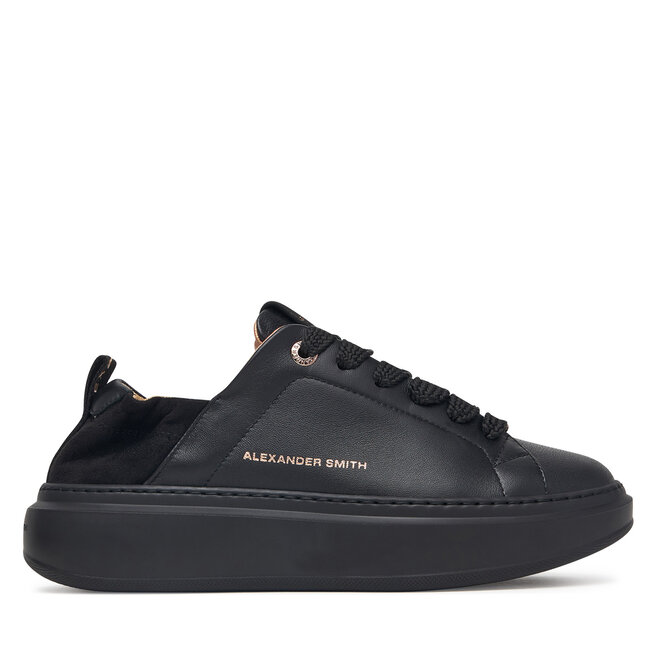 Sneakersy Alexander Smith Wembley Rouched ASBEWAW-0183 Czarny
