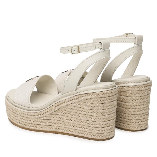 Calvin Klein Еспадрили Calvin Klein Wedge 50Hh-Jq HW0HW01490 Neutral Mono 02R