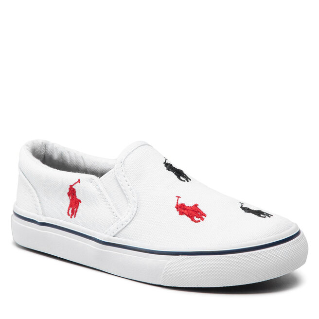 Scarpe sportive Polo Ralph Lauren Keanton Slip On RF103502 S White