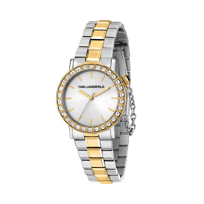 Zegarek KARL LAGERFELD - Srebrny
