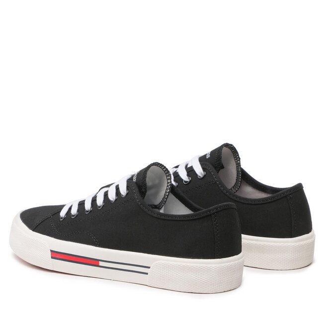 Tommy Jeans Гуменки Tommy Jeans Low Cut Wmns Canvas EN0EN02085 0GJ