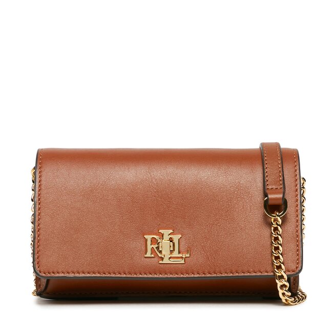 Bolso marron ralph lauren deals