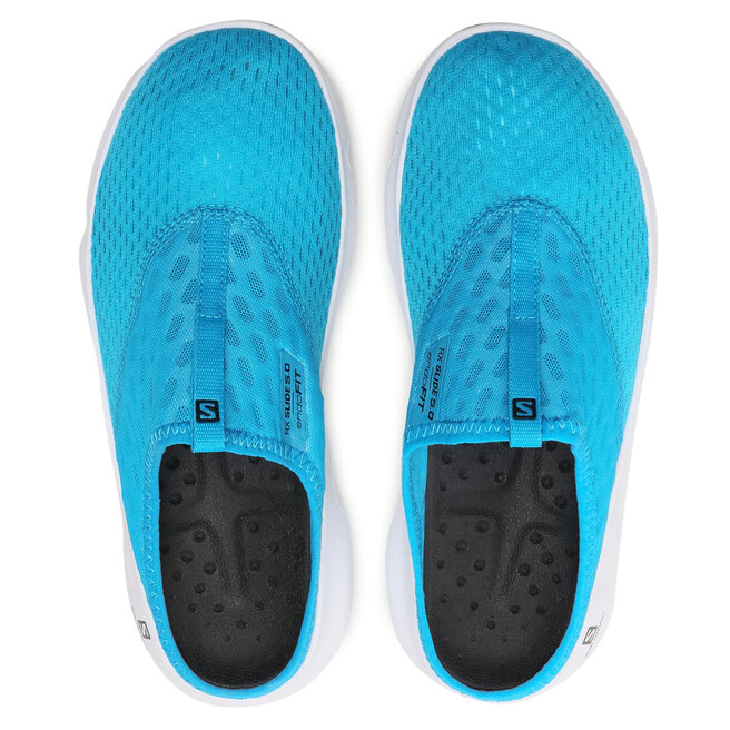 Salomon Pantofi Salomon Reelax Slide 5.0 412780 26 M0 Hawaiian Ocean/Black/White