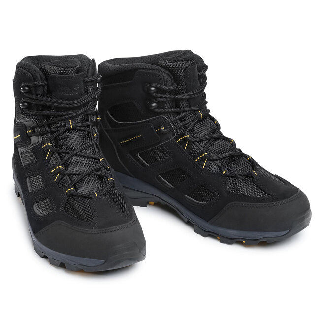 Jack Wolfskin Trekkingi Jack Wolfskin Vojo 3 Wt Texapore Mid M 4042461 Black/Burly Yellow XT