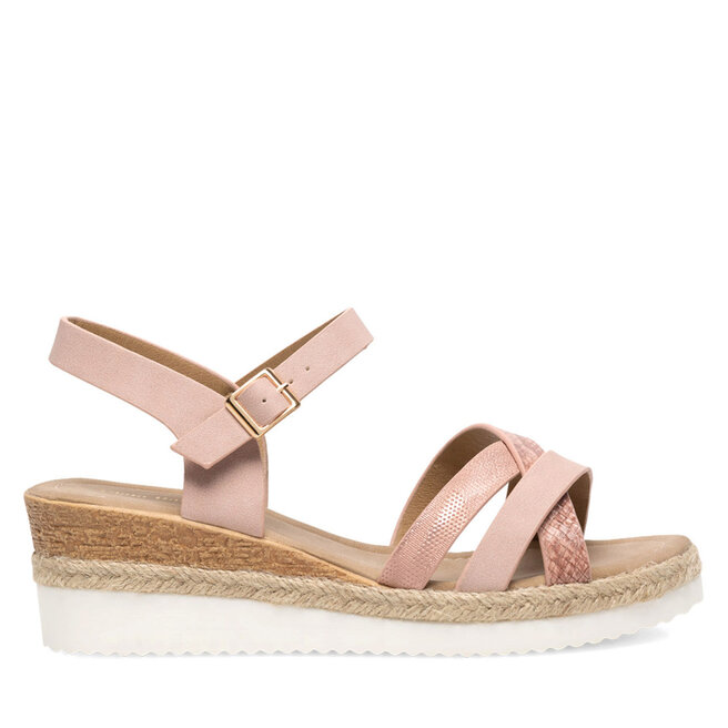 Espadryle Clara Barson - Różowy