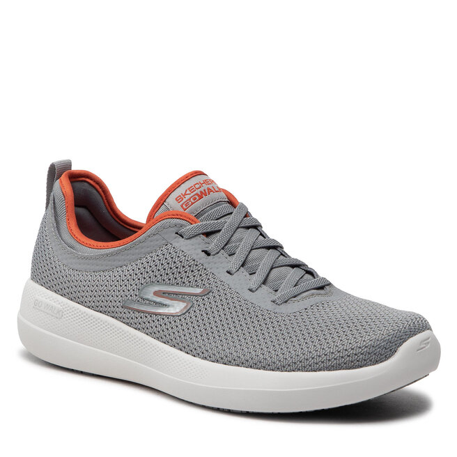 Sneakers Skechers Go Walk Stability 216142/GYOR Gray/Orange 216142/GYOR imagine noua
