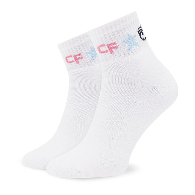 Chiara Ferragni Șosete Lungi de Damă Chiara Ferragni 73SB0J23 Bright White 007