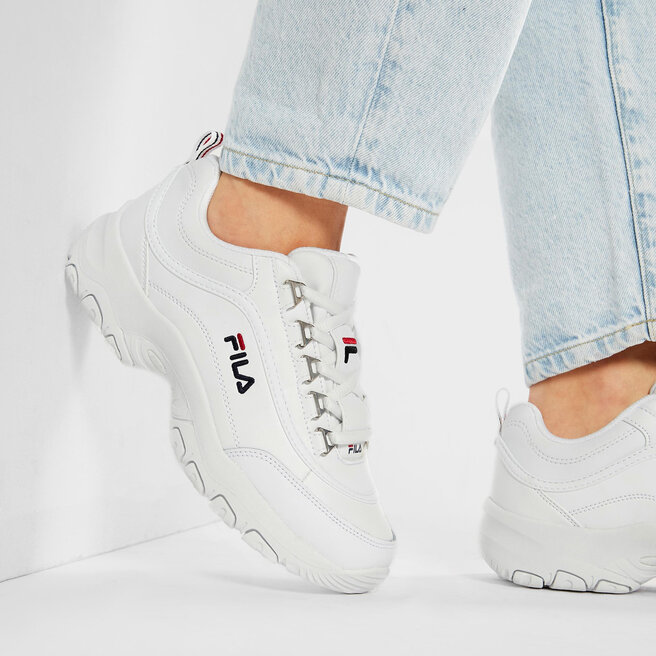 Sneakersy Fila Strada Low Kids 1010781.1FG White eobuv.cz