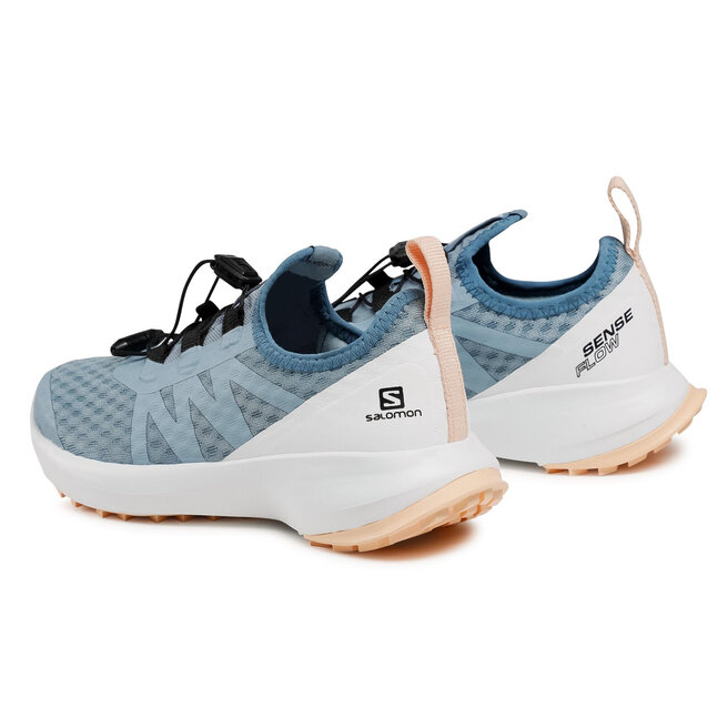 Salomon Παπούτσια Salomon Sense Flow J 413033 09 W0 Ashley Blue/White/Almond Cream