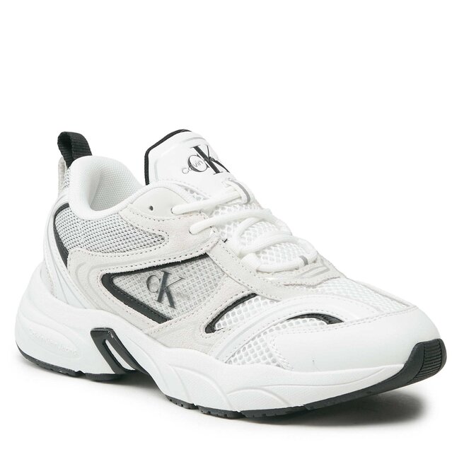 Calvin Klein Sneakersy Calvin Klein Retro Tennis Su YW0YW00891 White 01W