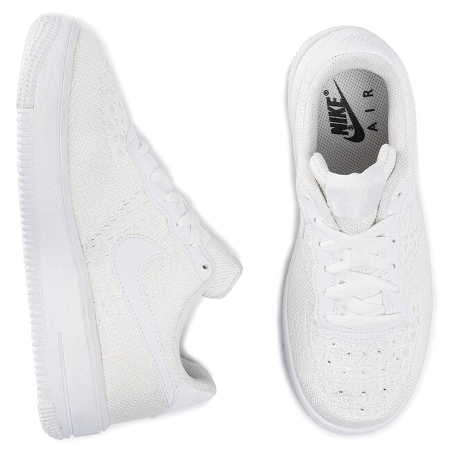 Zapatos Nike Force 1 Flyknit 2.0 BV0063 White/White/White | zapatos.es