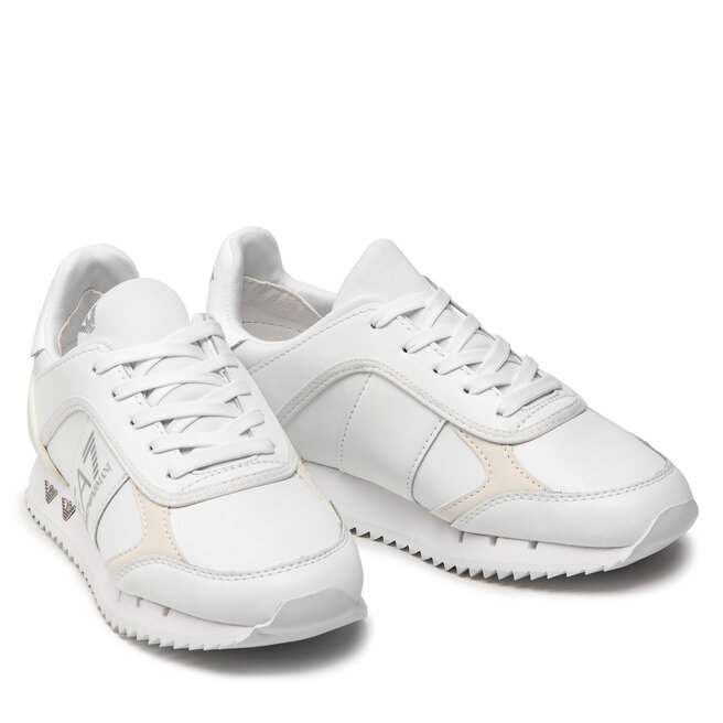 EA7 Emporio Armani Sneakers EA7 Emporio Armani X8X119 XK291 R383 Triple Wht/Silver Eo