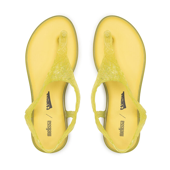Melissa Sandaler Melissa Campana Flow Sandal Ad 54047 Yellow 32985