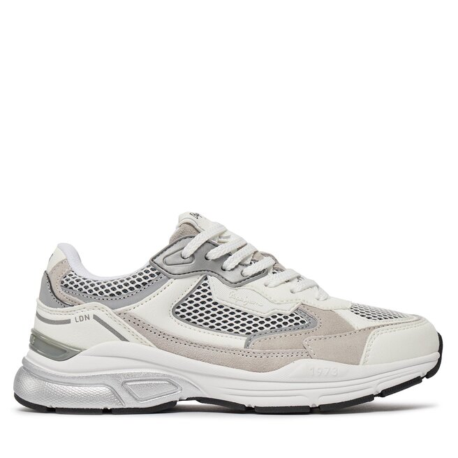 Sneakersy Pepe Jeans Dave Evolution W - Biały